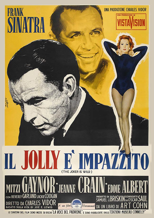 Frank Sinatra - The Joker Is Wild - Vintage Music Movie Poster Print - Hollywood Icons