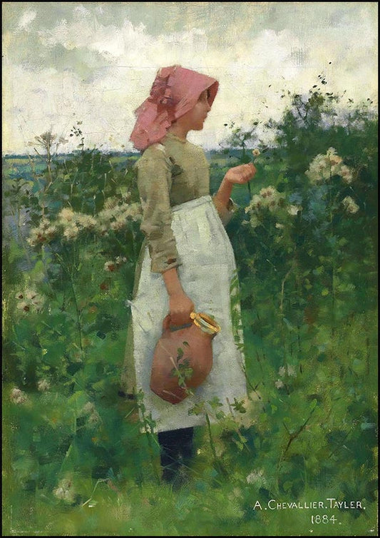 Going To the Well - Alber Chevallier Tayler - Fine Art Print