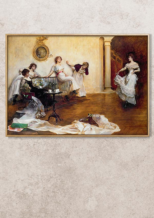 Silks and Satins - Alber Chevallier Tayler - Fine Art Print