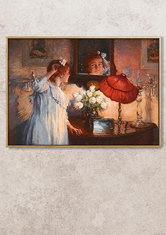 The Mirror - Alber Chevallier Tayler - Fine Art Print