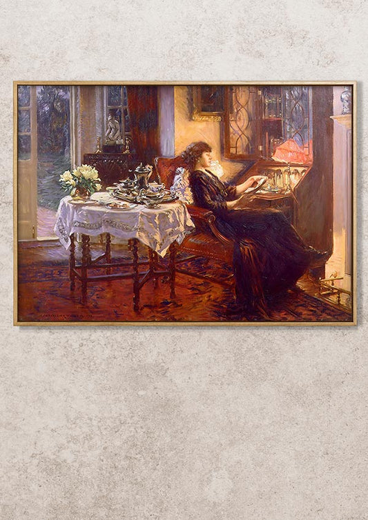 The Quiet Hour - Alber Chevallier Tayler - Fine Art Print