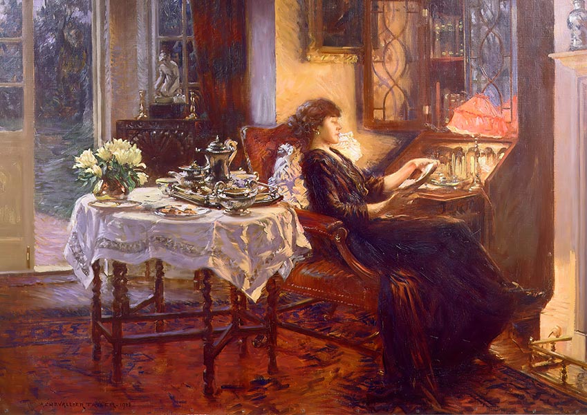 The Quiet Hour - Alber Chevallier Tayler - Fine Art Print