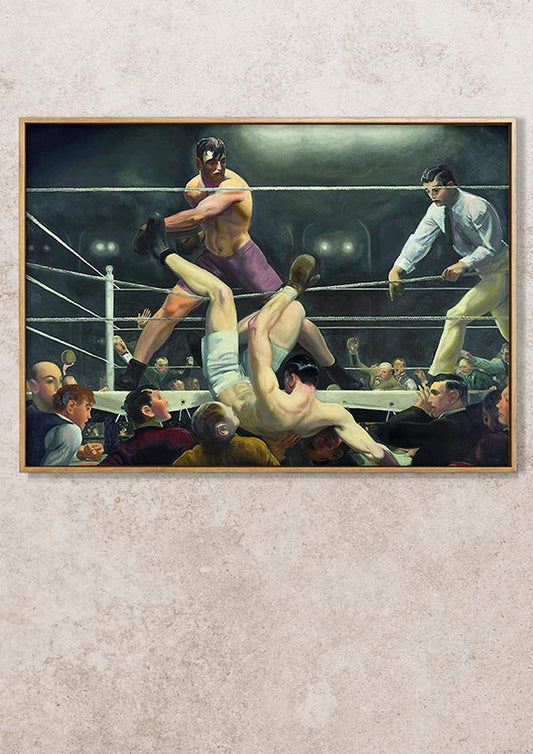 Dempsey and Firpo - George Bellows - Fine Art Print