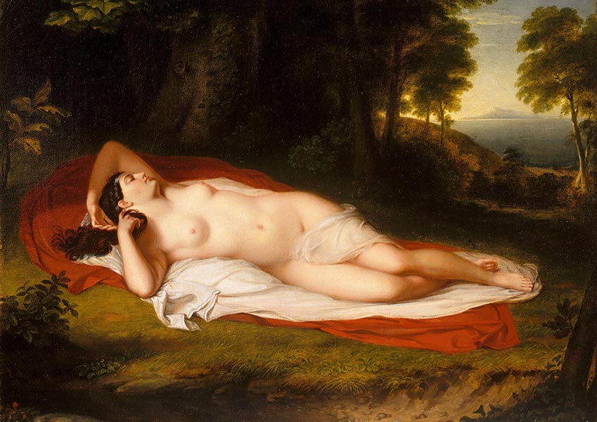 Ariadne - Asher Brown Durand - Fine Art Print