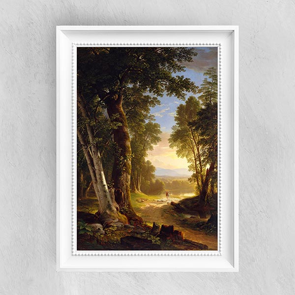 The Beeches - Asher Brown Durand - Fine Art Print