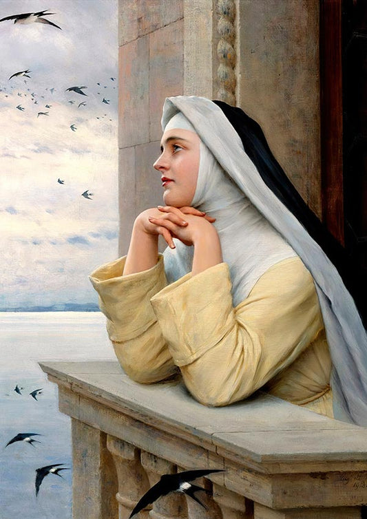 God's Creatures - Eugene de Blaas - Fine Art Print