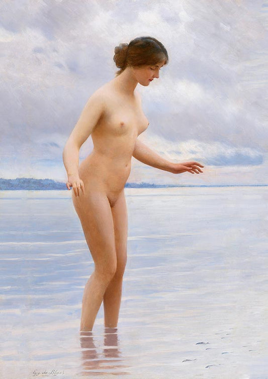 In the Water - Eugene de Blaas - Fine Art Print