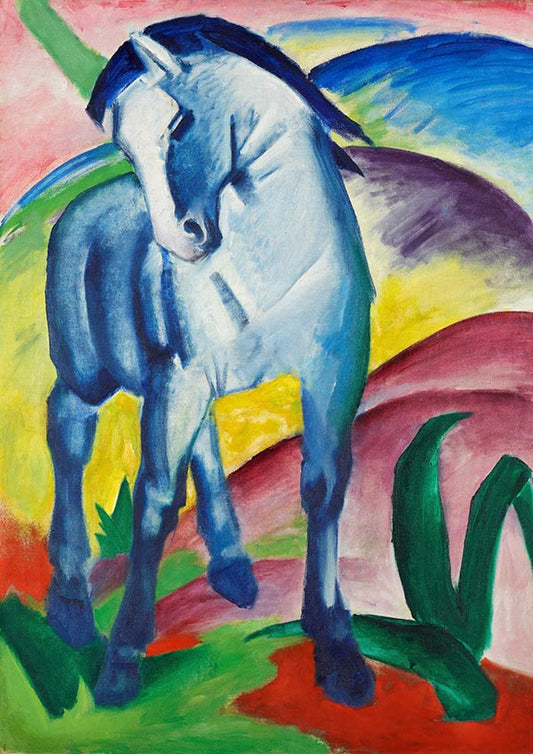 Blue Horse - Franz Marc - Fine Art Print