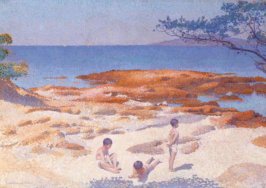 Beach at Cabasson - Henri Edmond Cross - Fine Art Print