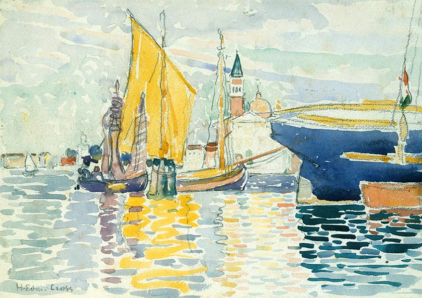 Venice The Giudecca - Henri Edmond Cross - Fine Art Print