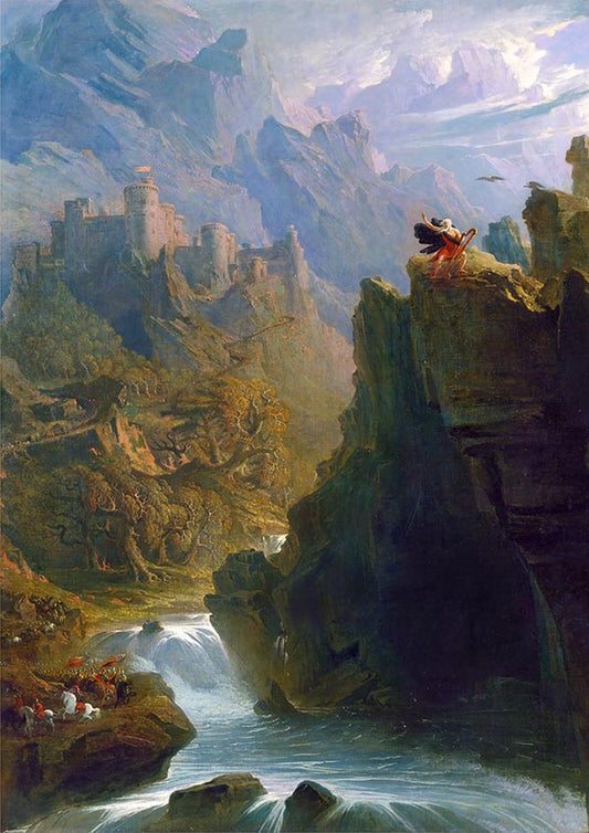 The Bard - John Martin - Fine Art Print