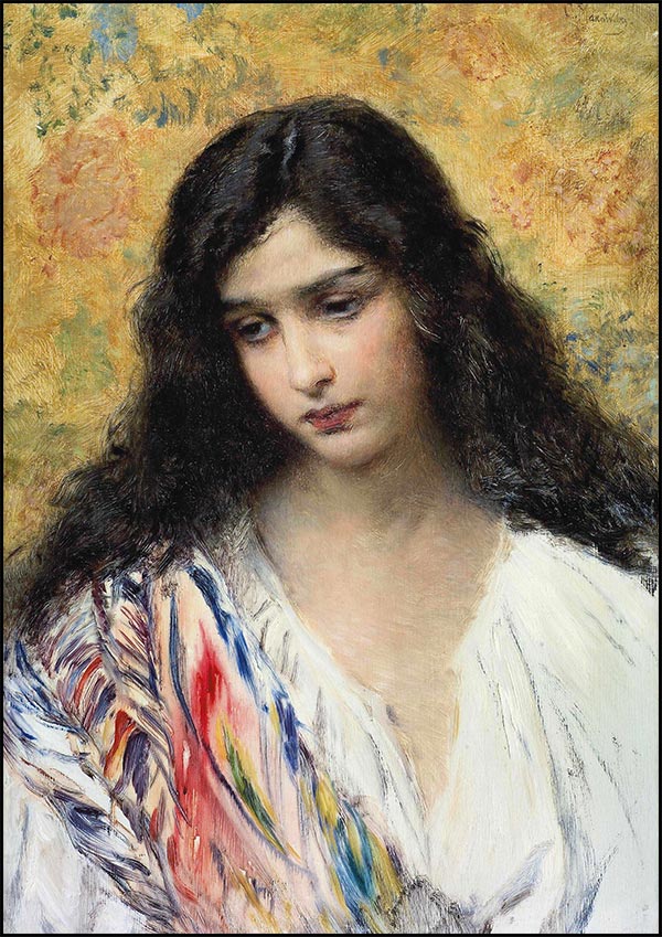 Russian Beauty - Konstantin Makovsky - Fine Art Print