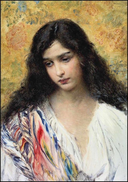 Russian Beauty - Konstantin Makovsky - Fine Art Print