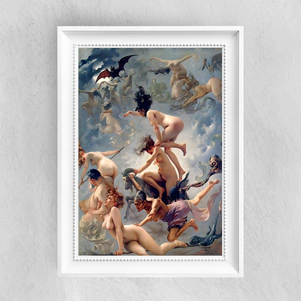 Vision of Faust - Ricardo Falero - Fine Art Print
