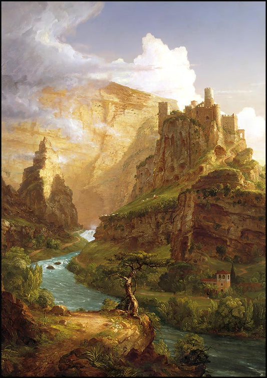 The Fountain of Vaucluse - Thomas Cole - Fine Art Print
