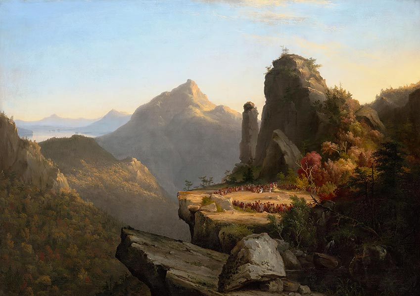 The Last of the Mohicans - Thomas Cole - Fine Art Print