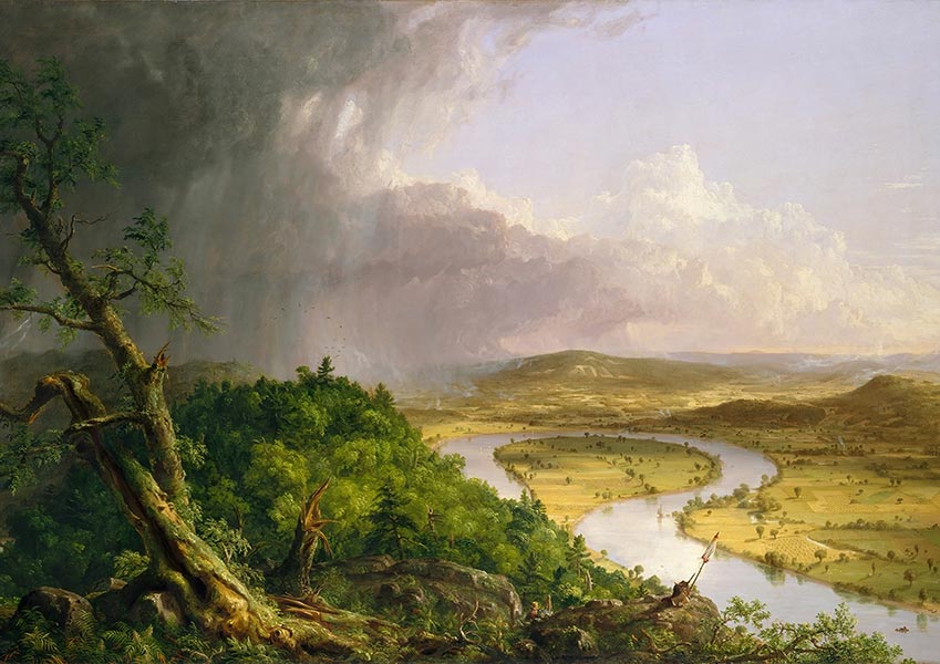 The Oxbow - Thomas Cole - Fine Art Print