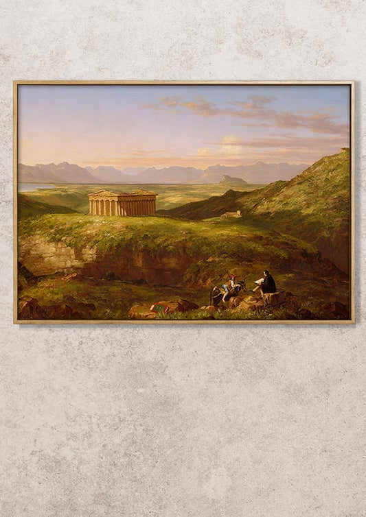 The Temple of Segesta - Thomas Cole - Fine Art Print