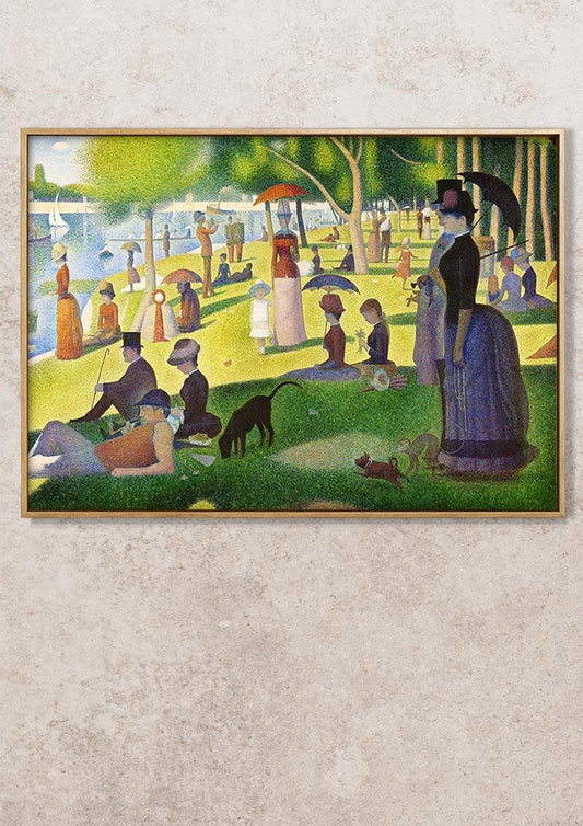 A Sunday on La Grande Jatte - 1884 - Georges Seurat - Fine Art Print - Classic Posters