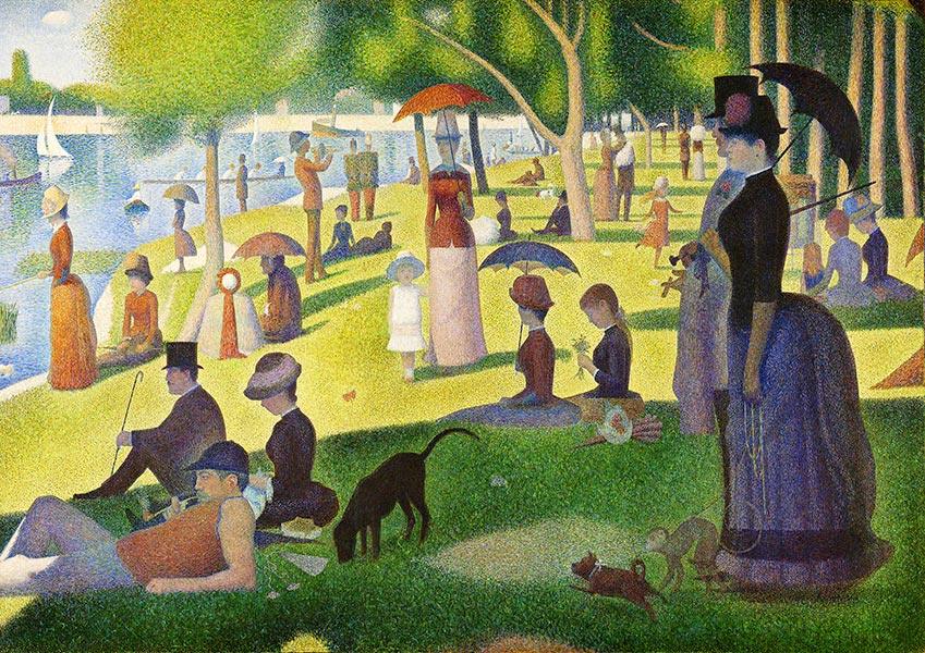 A Sunday on La Grande Jatte - 1884 - Georges Seurat - Fine Art Print - Classic Posters