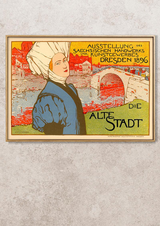 Alte Stadt - Affiches Etrangeres - 1897 - Art Nouveau - Classic Posters
