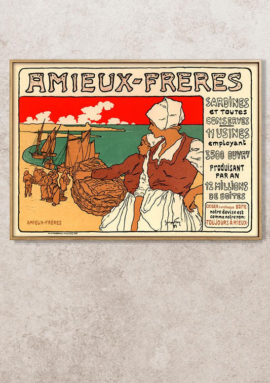 Amieux-Freres - 1899 - Art Nouveau - Classic Posters