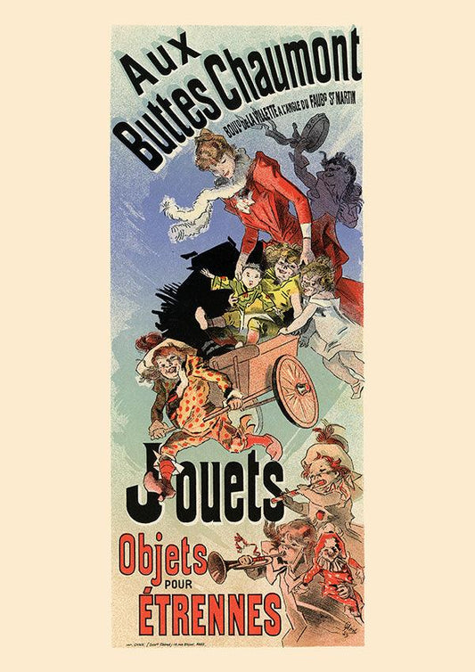 Aux Buttes Chaumont - 1898 - Art Nouveau - Classic Posters