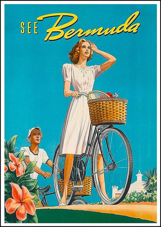 BERMUDA - Vintage Travel Poster - Classic Posters