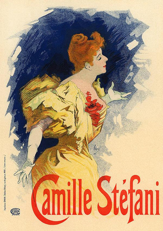 Camille Stefani - 1896 - Art Nouveau - Classic Posters
