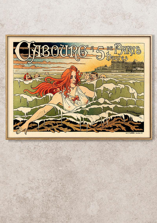 Casino de Cabourg - 1897 - Art Nouveau - Classic Posters