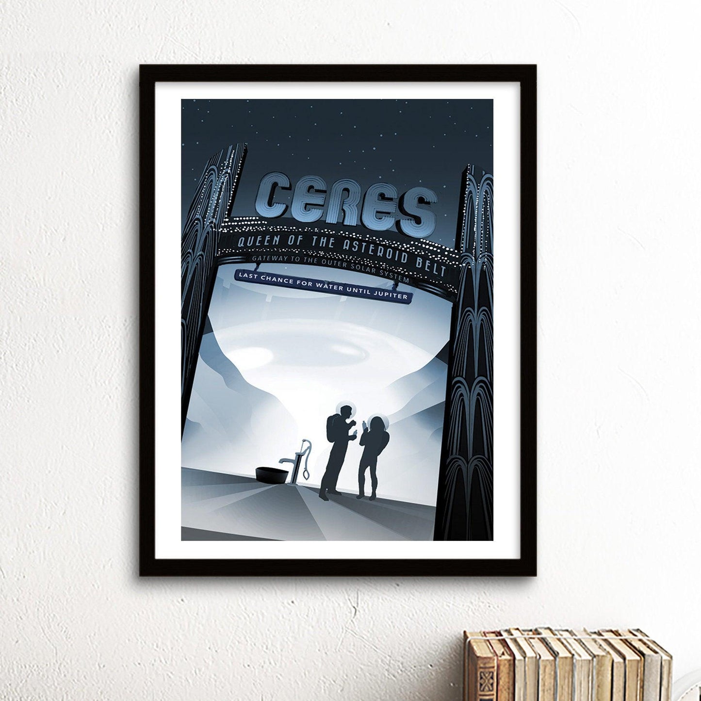 Ceres - NASA Space Travel Poster - Classic Posters