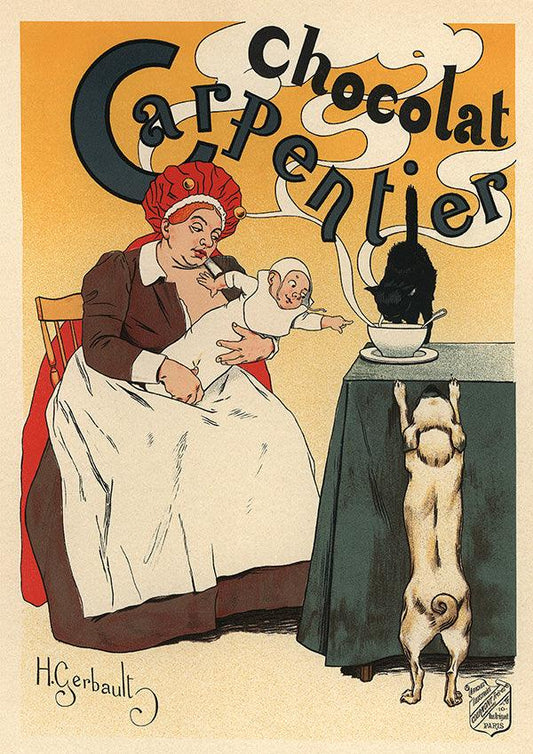 Chocolat Carpentier - 1897 - Art Nouveau - Classic Posters