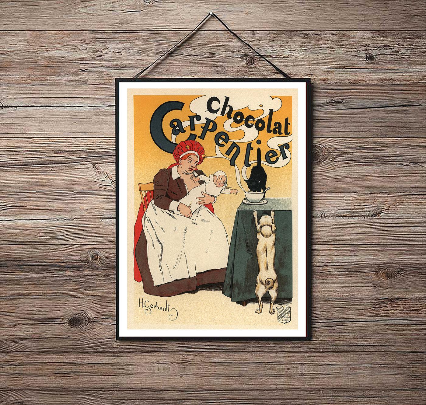 Chocolat Carpentier - 1897 - Art Nouveau - Classic Posters