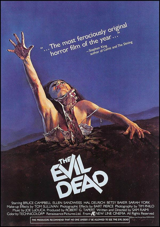 Evil Dead - 1981 - Classic Movie Poster - Classic Posters