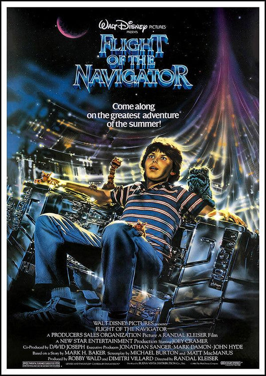 Flight of the Navigator - 1986 - Classic Movie Poster - Classic Posters