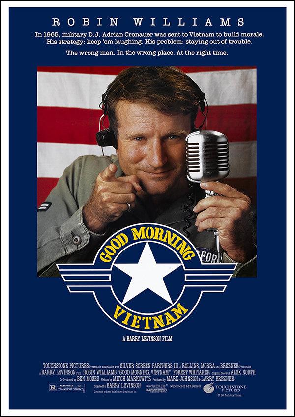 Good Morning, Vietnam - 1987 - Classic Movie Poster - Classic Posters