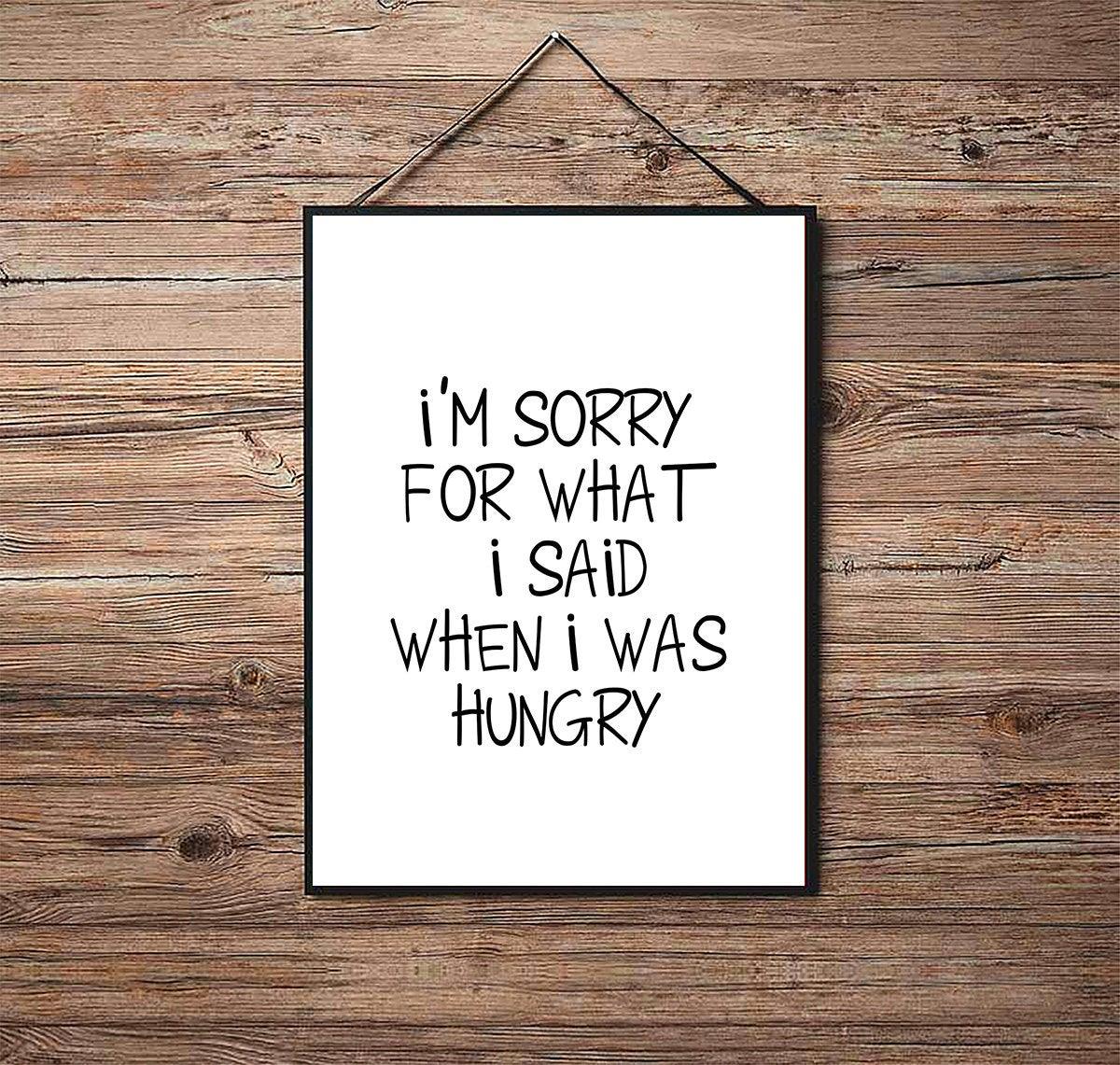 I'm Sorry For What I Said - Kitchen Poster - Classic Posters