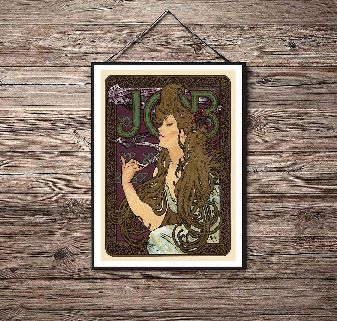 Job, Papier à Cigarette - 1896 - Art Nouveau - Classic Posters