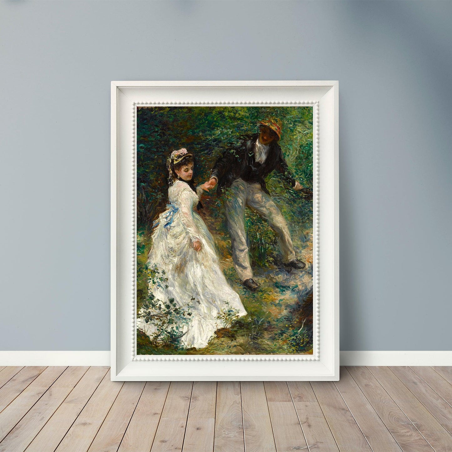 La Promenade - 1870 - Pierre-Auguste Renoir - Fine Art Print - Classic Posters