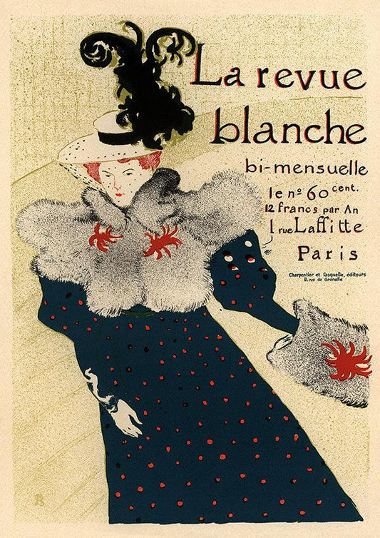 La Revue Blanche - 1895 - Art Nouveau - Classic Posters