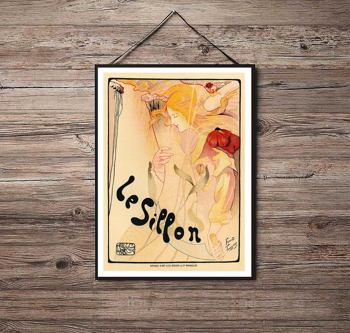 Le Sillon - 1897 - Art Nouveau - Classic Posters