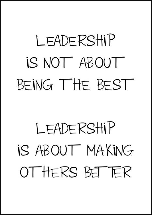 Leadership - Inspirational Print - Classic Posters
