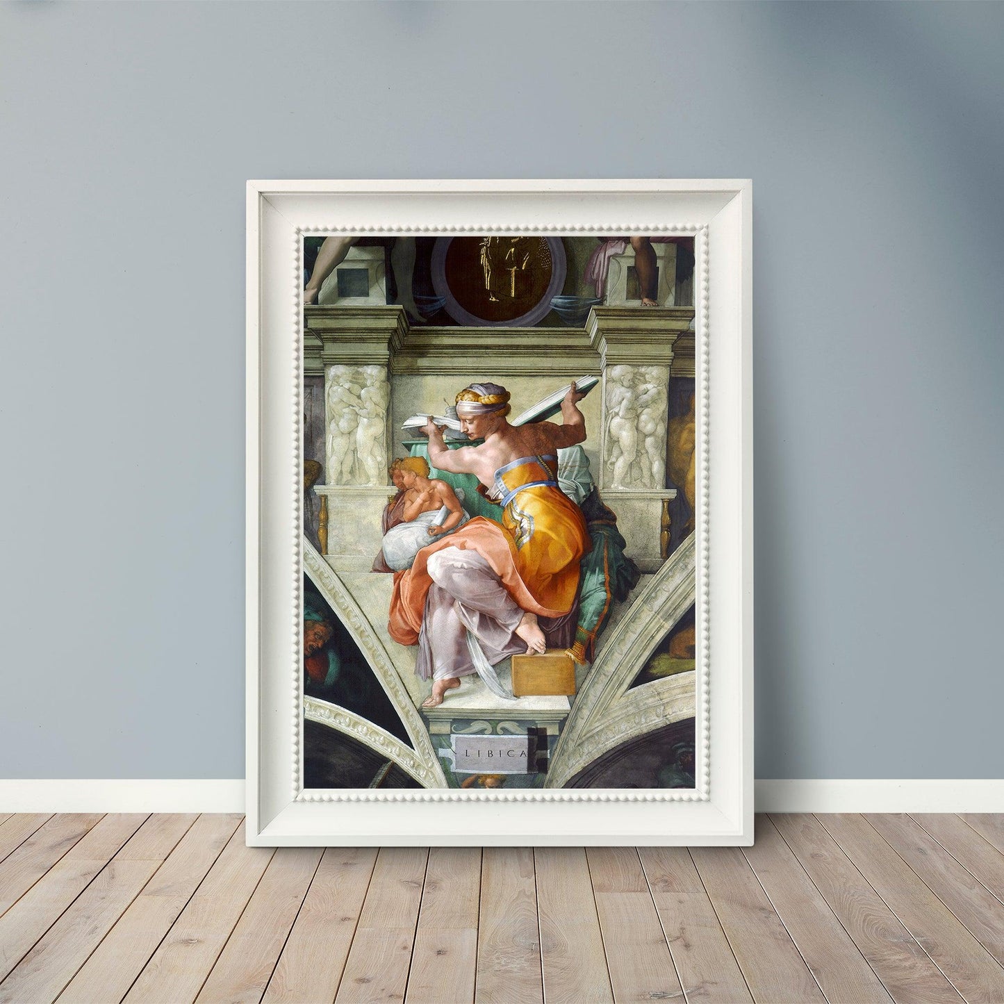 Libyan Sibyles - 1511 - Michelangelo Buonarroti - Fine Art Print - Classic Posters