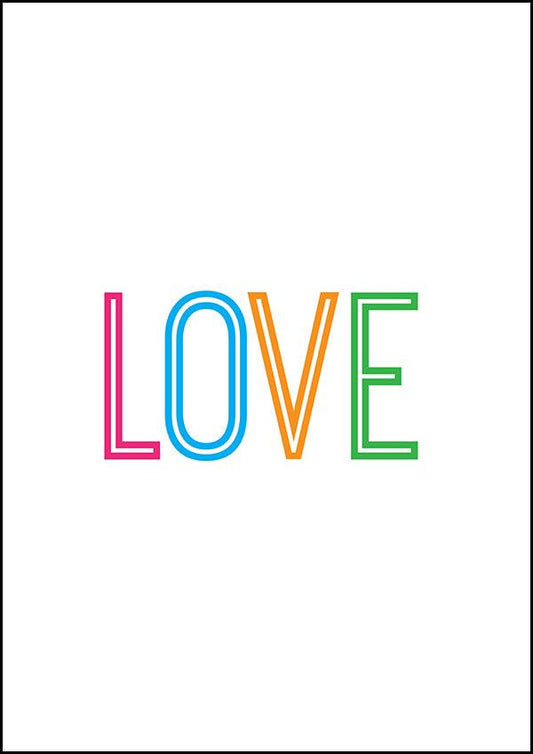 LOVE - Inspirational Print - Classic Posters