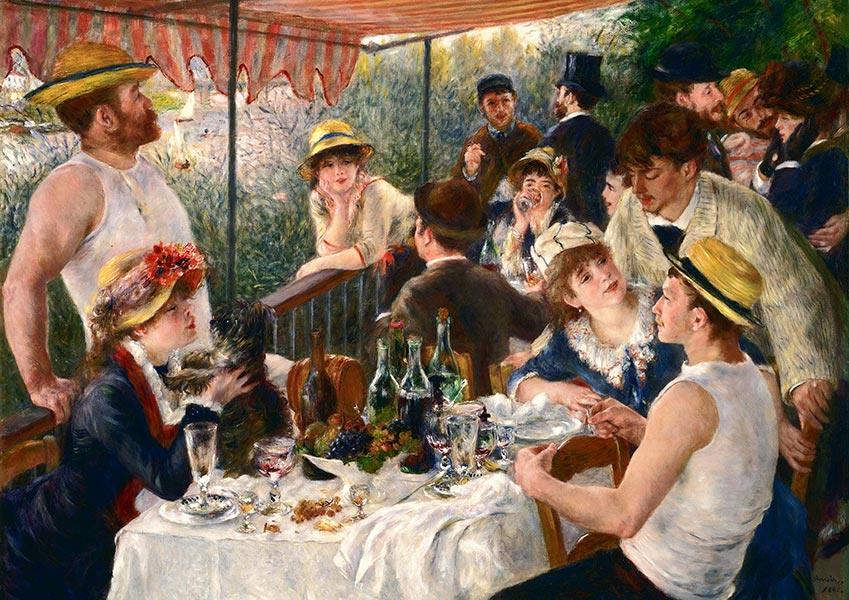 Luncheon of the Boating Party - 1881 - Renoir - Fine Art Print - Classic Posters