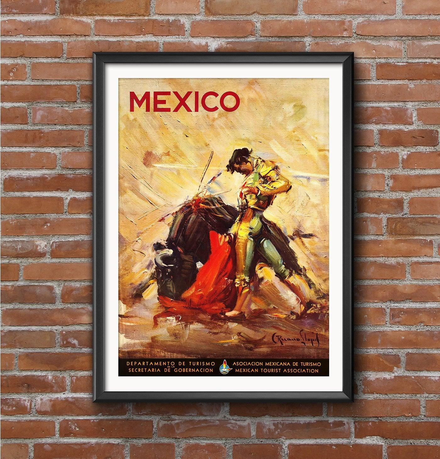 MEXICO - Vintage Travel Poster - Classic Posters