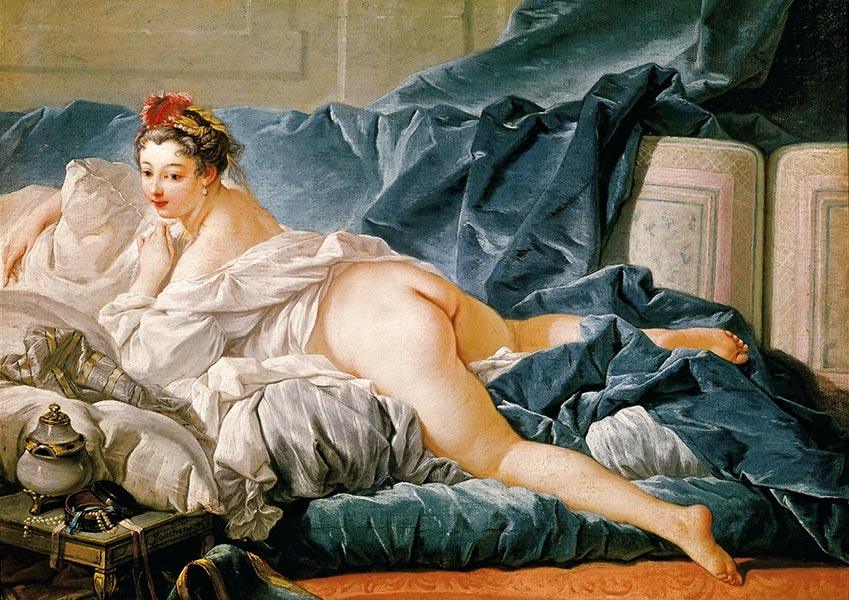 Odalisque - 1749 - Francois Boucher - Fine Art Print - Classic Posters