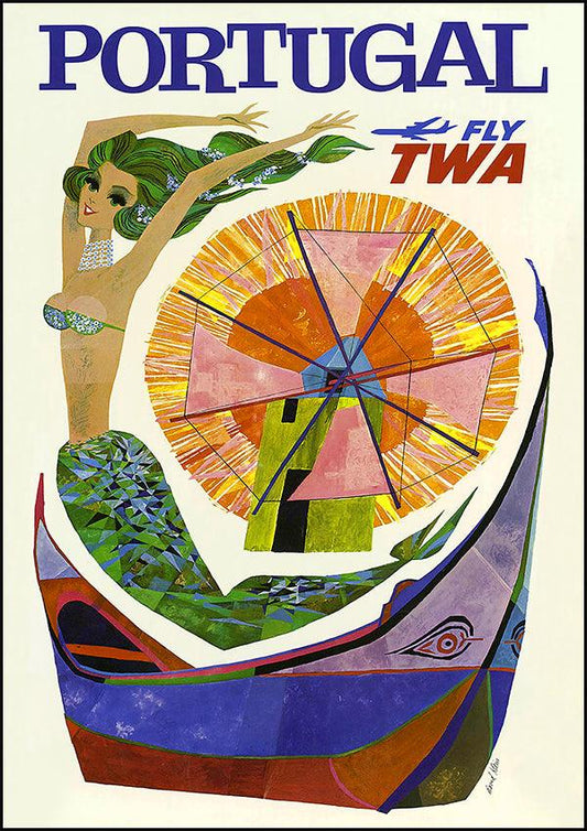 PORTUGAL - Vintage Travel Poster - Classic Posters