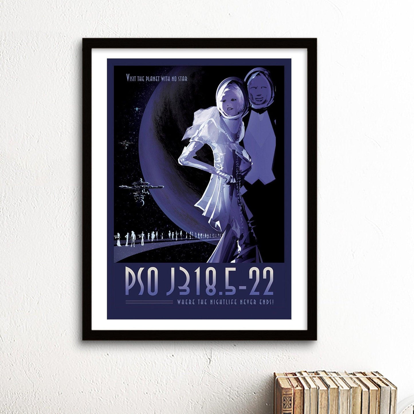 Pso j318.5-22 - NASA Space Travel Poster - Classic Posters