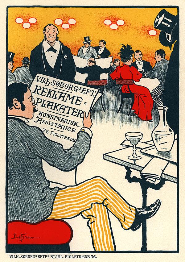 Reklame Plakater - 1897 - Art Nouveau - Classic Posters